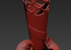 一个特色花瓶设计3DMAX模型