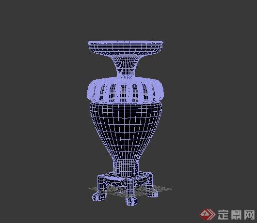 某室内摆件花瓶设计3DMAX模型(1)