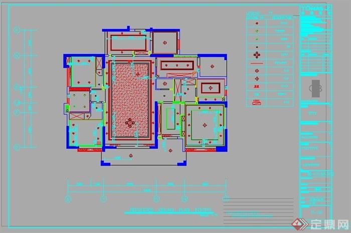 某欧式风格小区住宅空间样板房室内设计JPG图片(4)