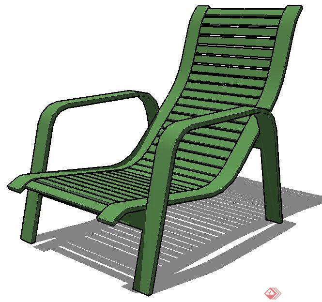 45款园林景观户外座椅su模型(4)