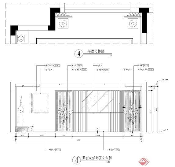 某中式风格别墅室内设计JPG方案图纸（含实景图、效果图）(7)