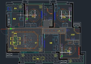 某住宅装饰设计CAD方案图