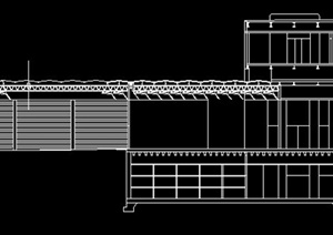 某收藏馆建筑设计方案DXF格式