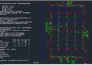足球场喷灌设计CAD施工图