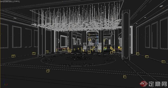 某现代展示厅室内设计3DMAX模型(4)