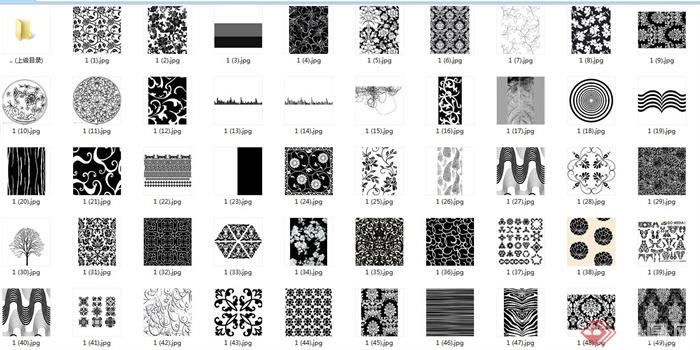 多张3DMAX黑、白、灰度贴图JPG图片(3)