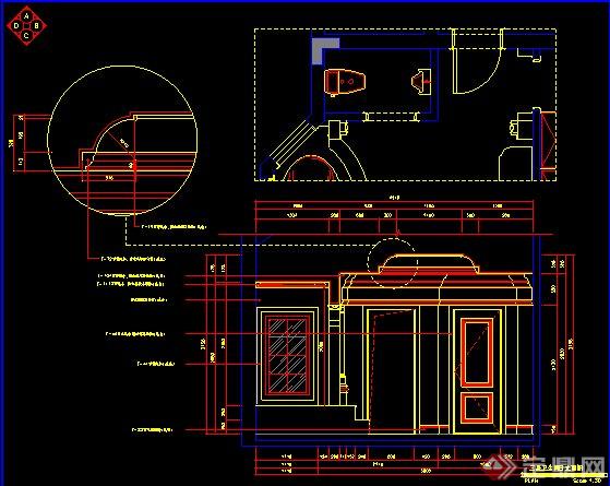 新古典私人会所住宅室内设计方案（含效果图）(6)