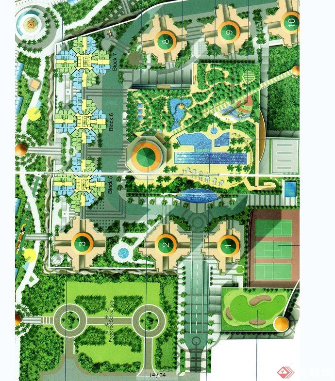 某住宅区景观规划设计扩初方案JPG文本(3)