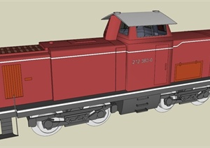 火车车厢设计SU(草图大师)模型