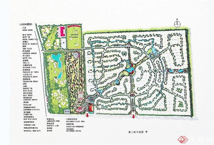 多个住宅景观规划设计JPG方案图(3)