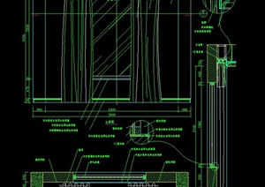 窗帘设计CAD施工图