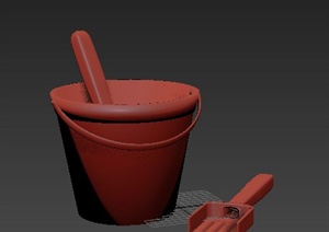 儿童水桶玩具3dmax模型