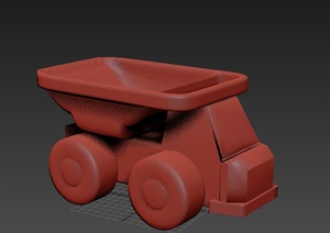 儿童小车玩具3dmax模型