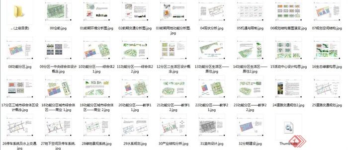 杭州某大学学校规划设计JPG方案(8)