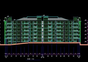 现代中式某山水人家住宅建筑及景观设计全套CAD施工图