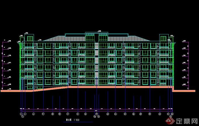现代中式某山水人家住宅建筑及景观设计全套CAD施工图(1)