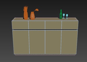 某室内餐边柜设计3DMAX模型