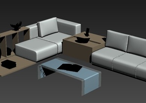 怀特沙发设计3DMAX模型