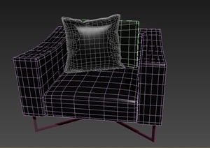 某现代室内沙发设计3DMAX模型
