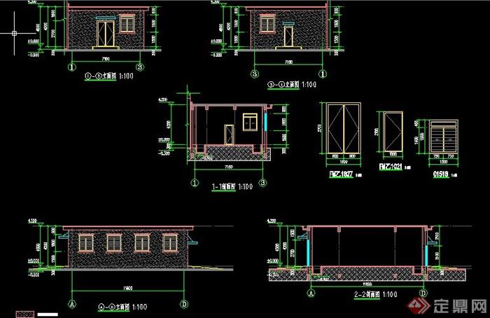 某单层变电所建筑设计施工图(2)