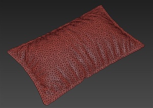 一个枕头的3DMAX模型
