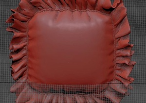 花形抱枕设计3DMAX模型