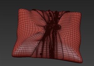 某个抱枕设计3DMAX模型