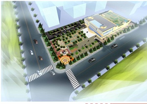 大型购物中心建筑设计方案（毕业设计）