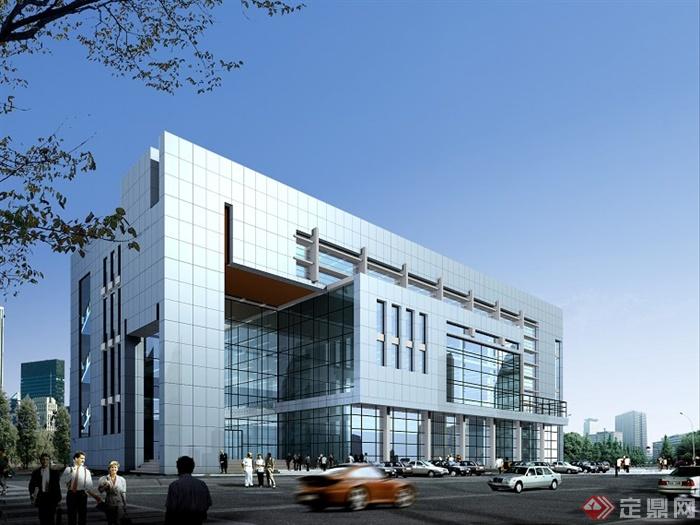 某办公楼建筑设计3DMAX模型