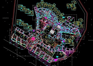 长沙某居住小区景观设计施工图