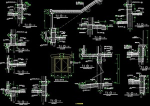 多类建筑的CAD节点图