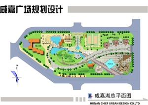 长沙某休闲广场景观设计CAD施工图