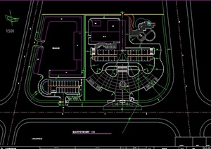 某办事处环境绿化设计CAD施工图
