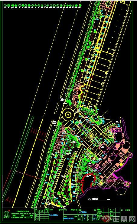 某商业街环境景观设计CAD施工图(1)