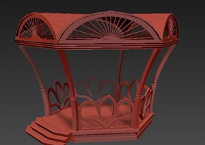 园林景观创意亭子3DMAX模型