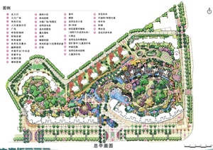 深圳某居住小区景观设计施工图