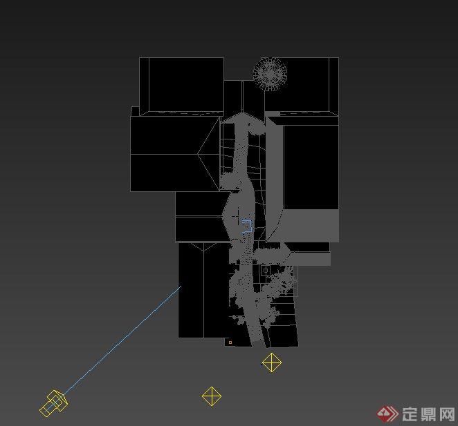 某欧式住宅建筑设计3DMAX模型(4)