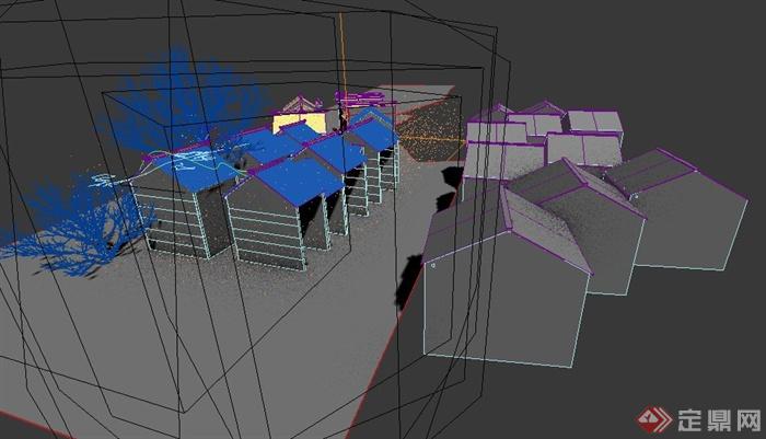 某住宅区景观设计3DMAX模型(2)