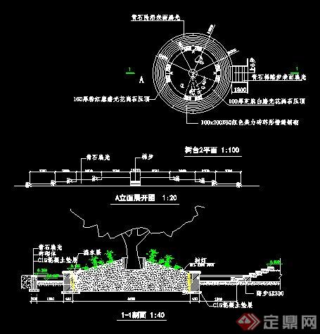 园林景观多种树池施工详图(2)