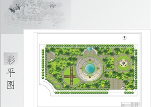 现代某音乐广场景观设计JPG方案图