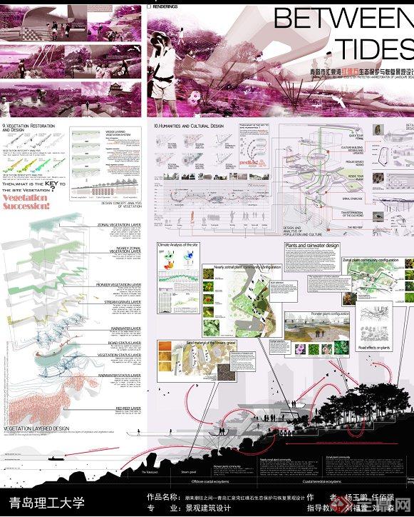 某高校景观设计毕业作品展JPG方案图(2)
