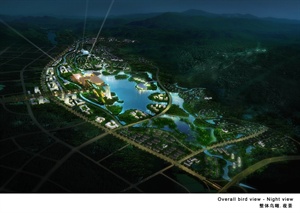 长沙梅溪湖项目概念规划