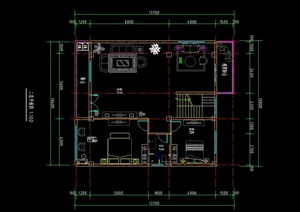多套建筑室内布置CAD平面图