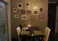 餐厅,餐桌椅,背景墙,装饰画