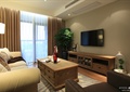 客厅,沙发,餐具,电视,电视柜,植物,背景墙