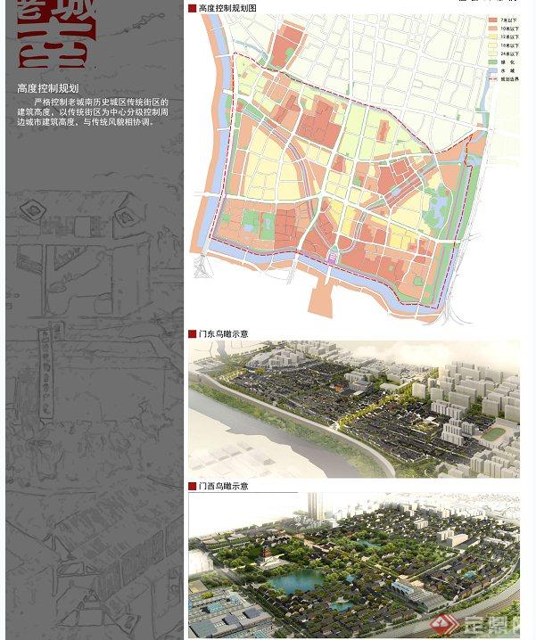 某地老城历史城区保护规划与城市设计JPG方案图(4)