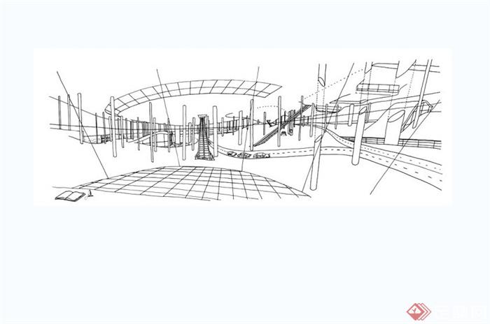 关于建筑手绘草图设计JPG图片(4)