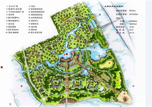 某旅游度假村景观设计JPG方案图