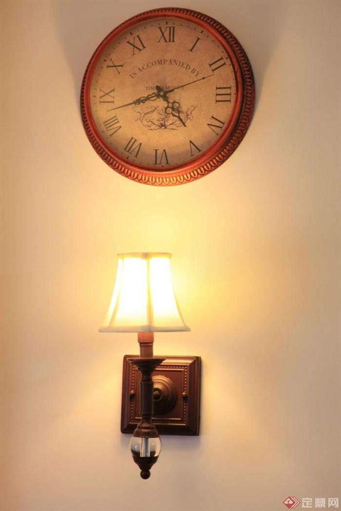 壁灯,钟表