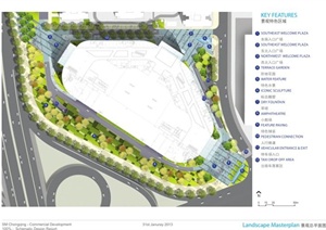 某地SM商业广场升级改造景观设计PDF方案文本